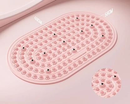 Foot Reflexology Adult Meridian Stimulation Pressure Board - Large Size, Extra Thick, Jogging Silicone Yoga Mat