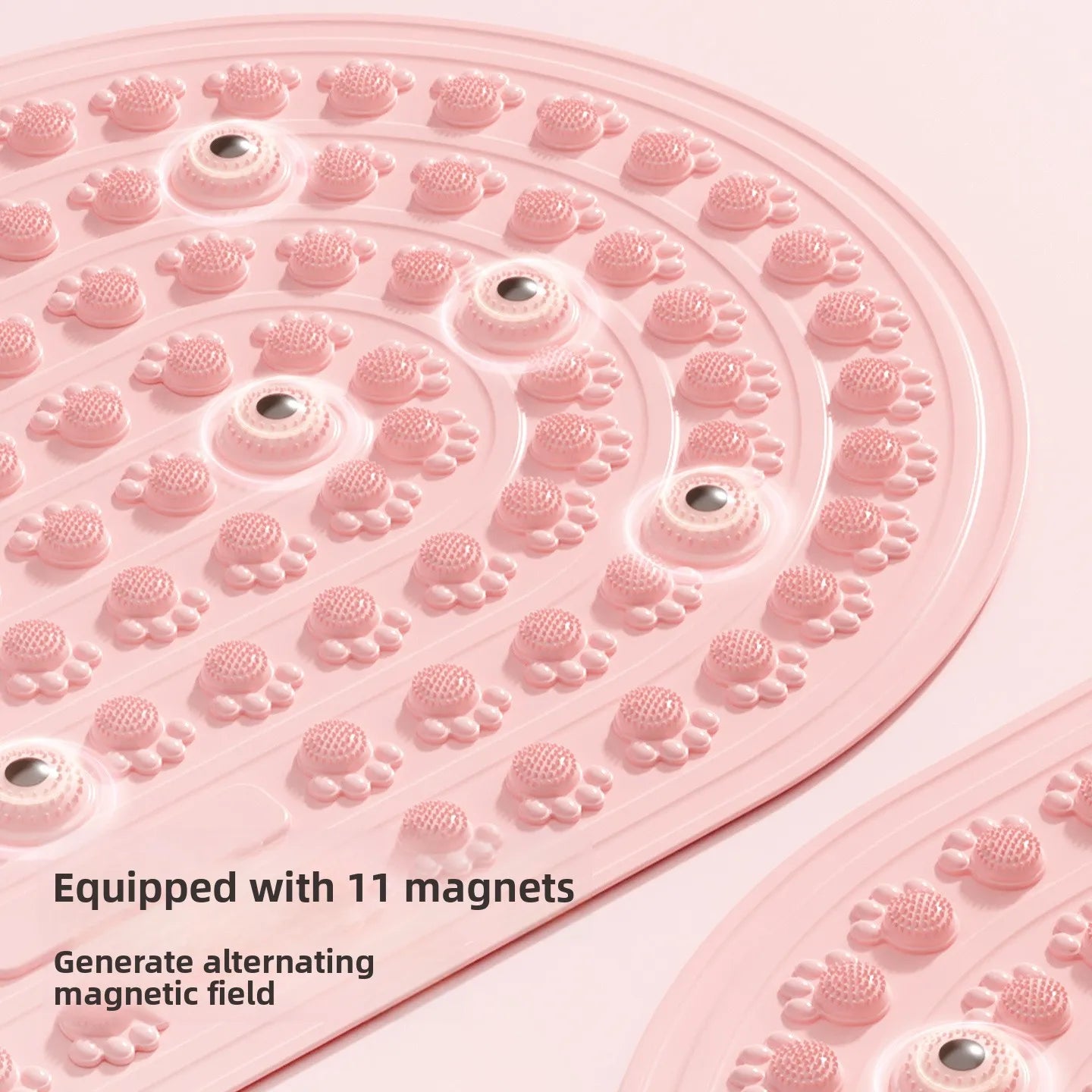 Foot Reflexology Adult Meridian Stimulation Pressure Board - Large Size, Extra Thick, Jogging Silicone Yoga Mat