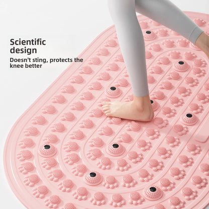 Foot Reflexology Adult Meridian Stimulation Pressure Board - Large Size, Extra Thick, Jogging Silicone Yoga Mat